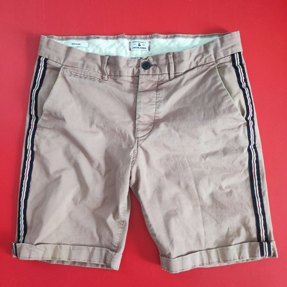 Jack & Jones chino short salmon men's size M